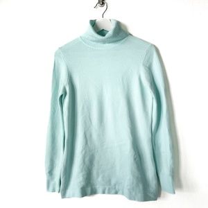 French Connection Turtleneck Sweater in Seafoam Green in Size Medium